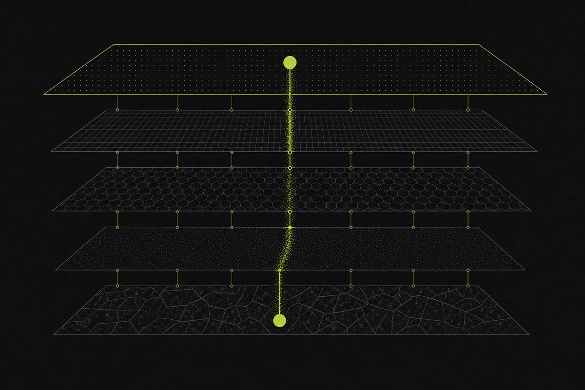 A five-layer memory for an AI agent that works a client for nine months